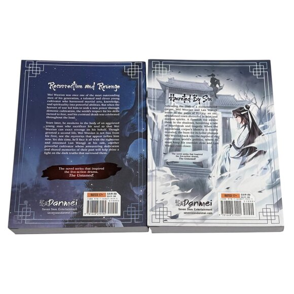 Grandmaster of Demonic Cultivation Mo Xiang Tong XIu Vol 1 & 2 English PB Mature - Picture 2 of 15